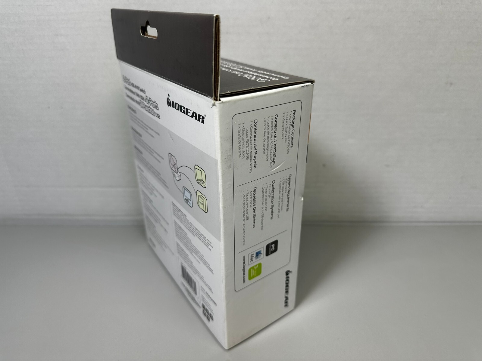 IOGear 2-Port USB DVI KVM Switch GCS42UW6 881317010605