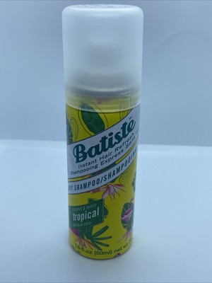 Batiste Tropical Exotic Coconut Refreshing Hair Dry Shampoo Travel Size 1.6 oz