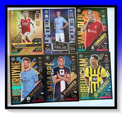 22/23 Topps Match Attax Champions League - Limited Editions&Exclusives & Shields
