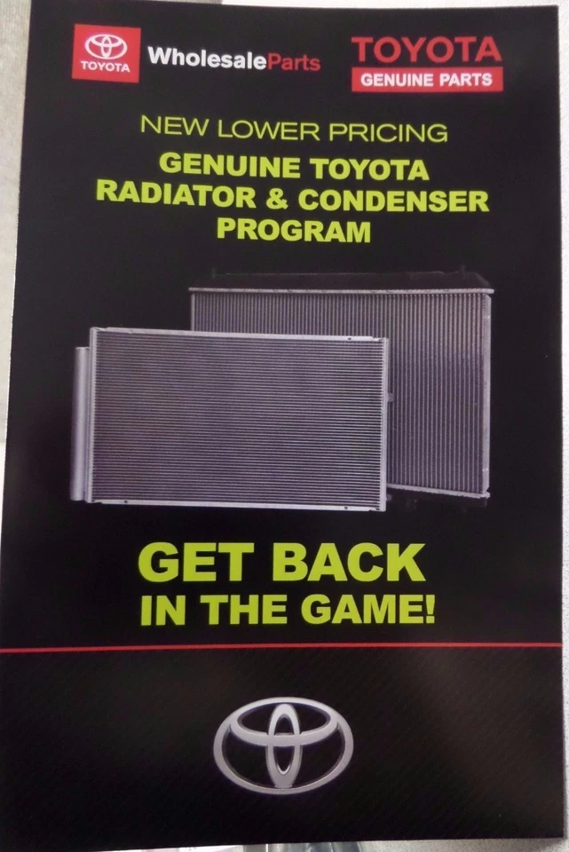 Toyota Rav4 2006 - 2014 2.4L 2.5L Radiator Assembly W/ Cap Genuine OEM OE - Image 3 of 4