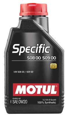 Motul SPECIFIC 508 00 509 00 0W20 - 1L - Fully Synthetic Engine Motor Oil