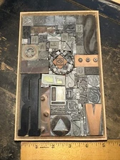 Printing Blocks Ornamentals Borders Dingbats. Wonderful Variety!! #D Beautiful!