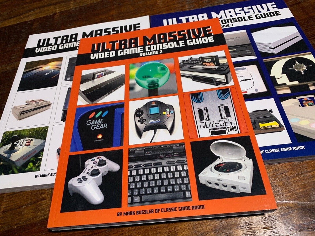 Ultra Massive Video Game Console Guide Trilogy Volumes 1-3 NEW