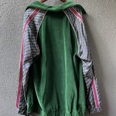 Track Jacket Pink And Green Gucci Jacket Gucci Kids' Color Block