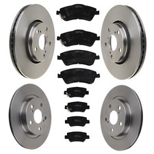 Toyota Avensis T27 Bremsen Set VORNE HINTEN Scheiben mit Bremsklötze