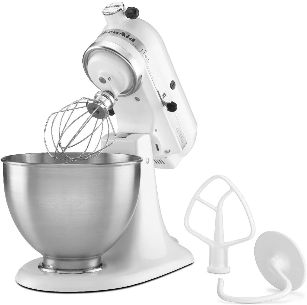 New KitchenAid Classic Series 4.5 Quart Tilt-Head Stand Mixer K45SS ...