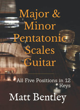 Major & Minor Pentatonic Scales Guitar: All Five Positions in 12 Keys the New th