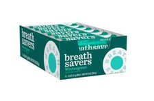 BREATH SAVERS Wintergreen Sugar Free Breath Mints Rolls, 0.75 oz 24 Count 