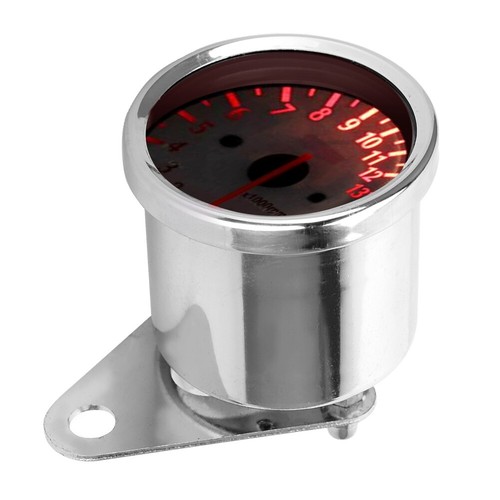 DC 12V Universal Motorrad LED Anzeige Elektronische Drehzahlmesser 13000 U / min - Bild 5 von 12