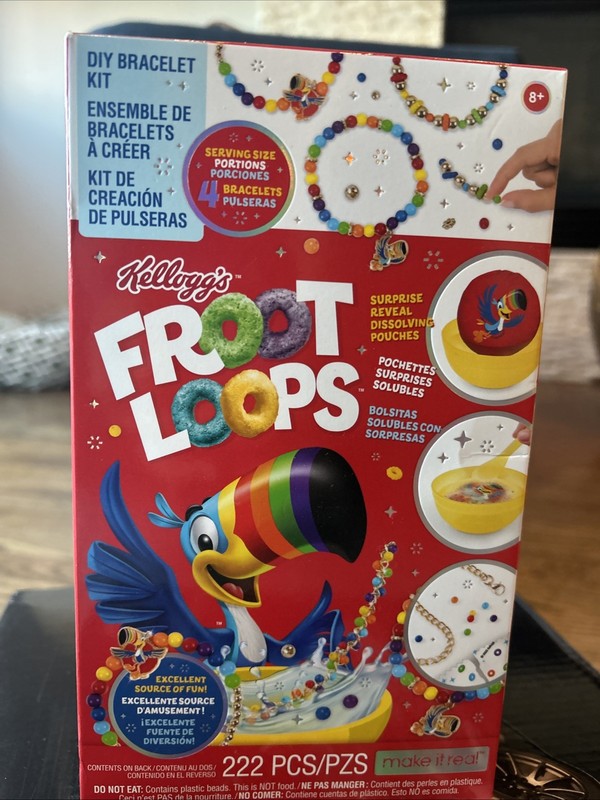 Froot Loops DIY Bracelet Kit Make Your Own Jewelry