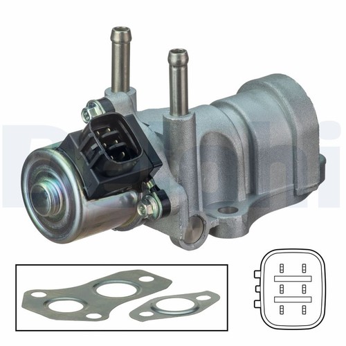 EGR VALVE EG10440-12B1 FOR TOYOTA COROLLA/Verso AVENSIS 1CD-FTV 2.0L 4cyl - Picture 2 of 8