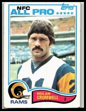 1982 Topps #371 Nolan Cromwell Los Angeles Rams