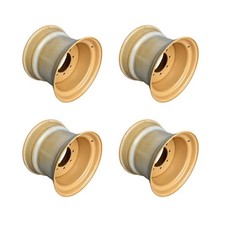 4 NEW 16.5X12X8 Skid Steer Rims for Case-fits 33X15.5-16.5 High-Flotation Tires