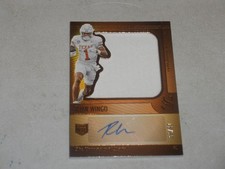 2025 Panini Silhouette Bronze Autograph Auto Jumbo Jersey #RWO Ryan Wingo 16/99