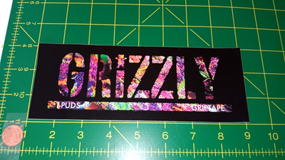 GRIZZLY GRIPTAPE STICKER DECAL OLD STOCK ORIGINAL