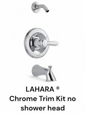 Delta T14438-LHD Lahara Shower Trim Kit Less Head In Chrome