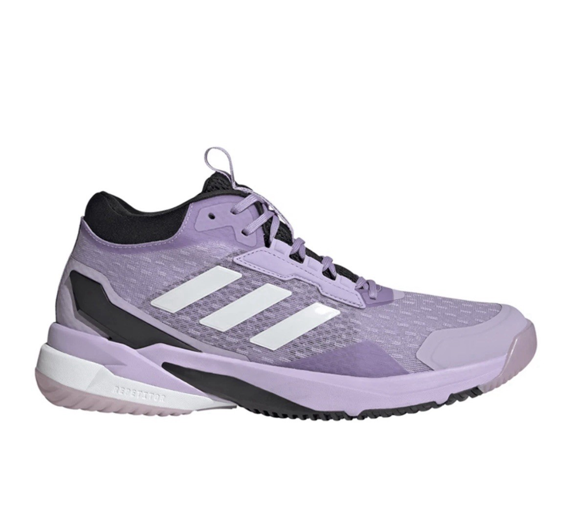 New Adidas Crazyflight 6 Mid Indoor Volleyball Shoes Purple HP7031