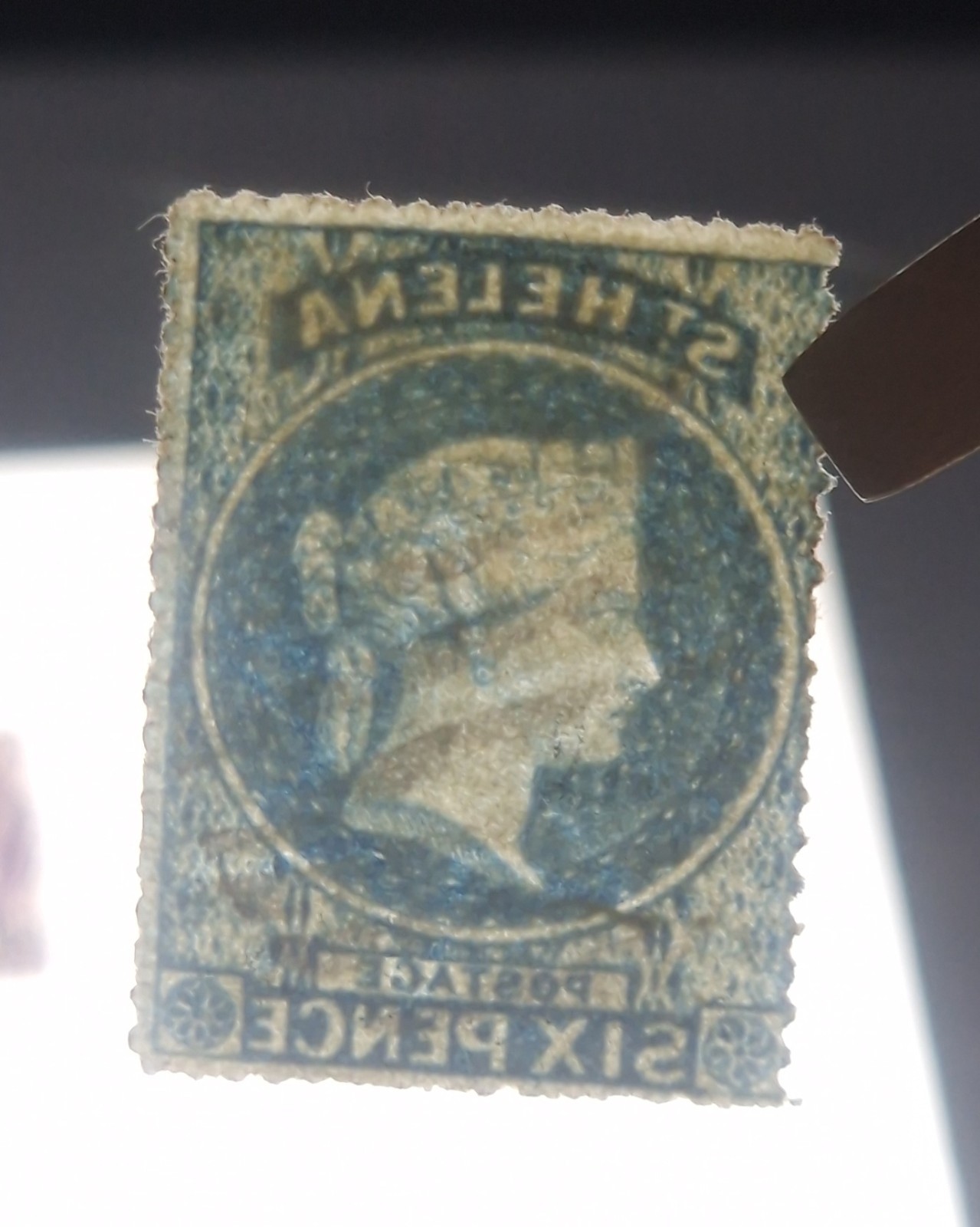 ST HELENA QV 1861 6d Blue (SG2a) - Very Fine Used - £160