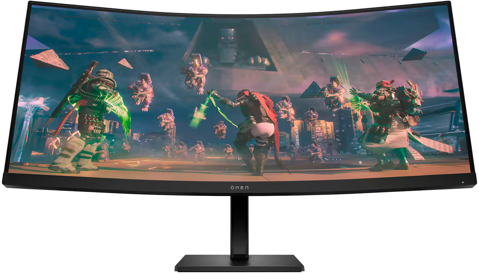 34″ HP Omen 1440p 165Hz 1ms FreeSync Curved VA Gaming Monitor