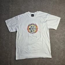 Vtg Y2K Boyd Coddington's Garage T Shirt Large California Car Hot Rod Graphic 