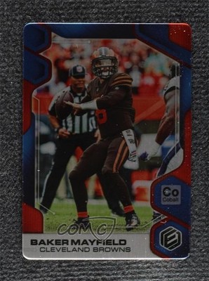 2019 Panini Elements Cobalt 6/10 Baker Mayfield #73 1q7k