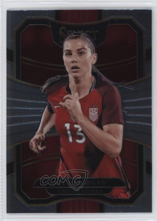 2017-18 Panini Select Terrace Alex Morgan #13 14md