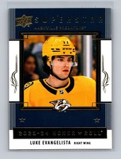 2023-24 Upper Deck Series 2 - Honor Roll Luke Evangelista #HR40 (RC) Rookie