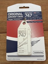Aviationtag – Boeing 747 “G-CIVE” – British Airways – Weiss