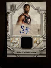 2023-24 Topps Royalty - Rookie Relics Signatures Scoot Henderson Auto  78/99