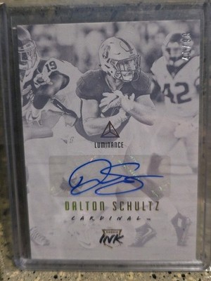 2018 Panini Luminance - Rookie Ink Dalton Schultz #RI-DAS 41/99 (AU, RC)
