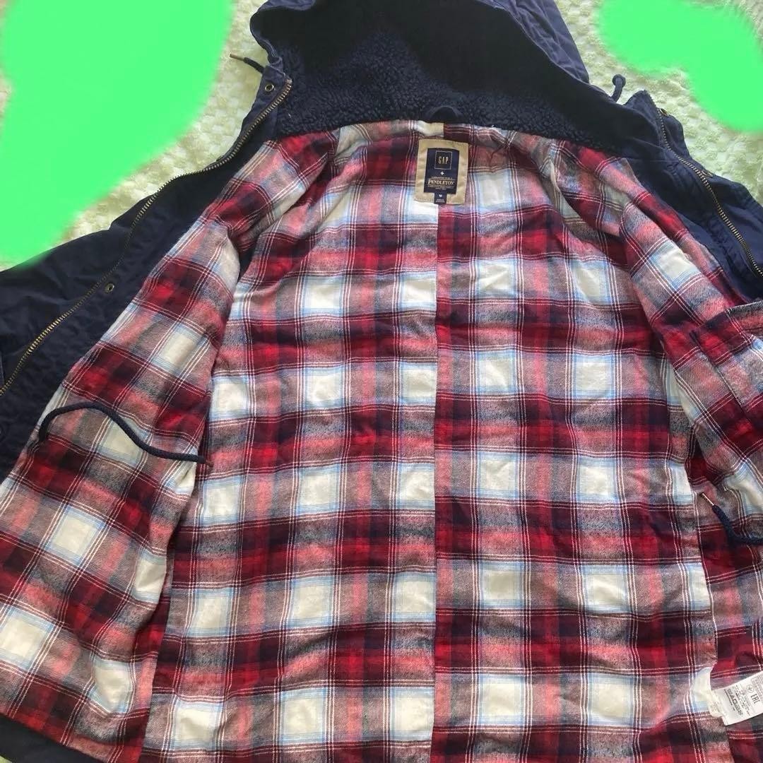 GAP Pendleton Outerwear Warm Wool Check Coat Jack… - image 5