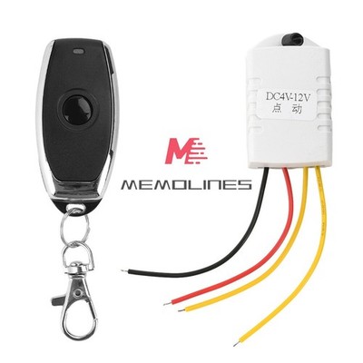 315MHz 433MHz   Relay Remote Control One Key Switch Receiver   *le