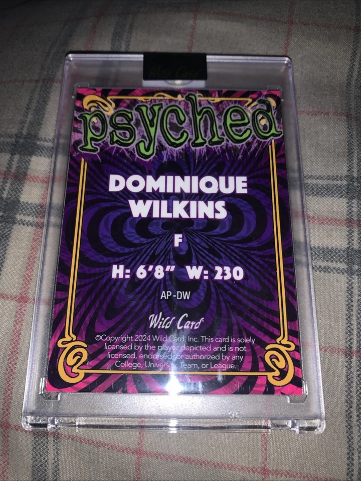 Comodín de aluminio 2024 Psyched Dominique Wilkins/8 Foto 2 de 3