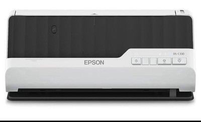 Epson DS-C330 Duplex Compact Portable Scanner with Auto Document Feeder
