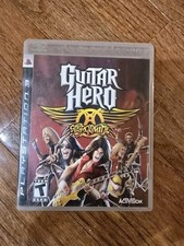 Guitar Hero Aerosmith PS3 PlayStation 3 With Manual Included CIB
