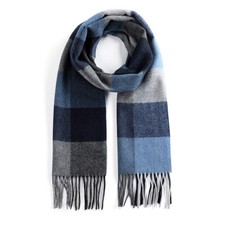 Unisex 100 Wool Cashmere Scarf for Men Women Warm Winter Scarves