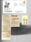 1978 American Indian Scott 1734 FDC; Art Craft cachet + MNH plt blk & article