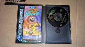 3X Sega Saturn football games PAL region Striker 96 , wls 98 , ivg , C.I.B 