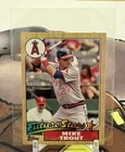 2012 Topps Mike Trout 1987 Mini Future Stars Card TM-127