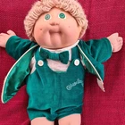 Cabbage Patch Kids Coleco HM2 Doll Made In Hong Kong with Original Outfit 1980s