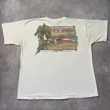 Vintage 2000s Sloppy Joe's Shirt Mens XL Key West Bar Pub Beach Parrot Tee