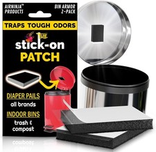 Trash Can Deodorizer Natural Activated Carbon Odor Eliminator 2 Pack