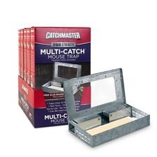 Reusable Mouse Trap for Multiple Catches with Free Glue Board Included Solid Pro