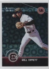 2025 University of South Carolina Gamecocks Parallel Aqua 1/9 Will Tippett 1by6