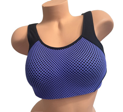 VICTORIA'S SECRET VSX BACK-CLOSURE MAXIMUM SUPPORT VIOLET SPORT BRA 36C NEW