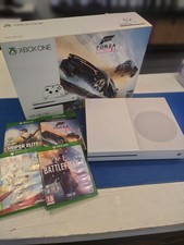 Microsoft Xbox One S 500GB Console - Bianca Con Supporto A Parete E Giochi