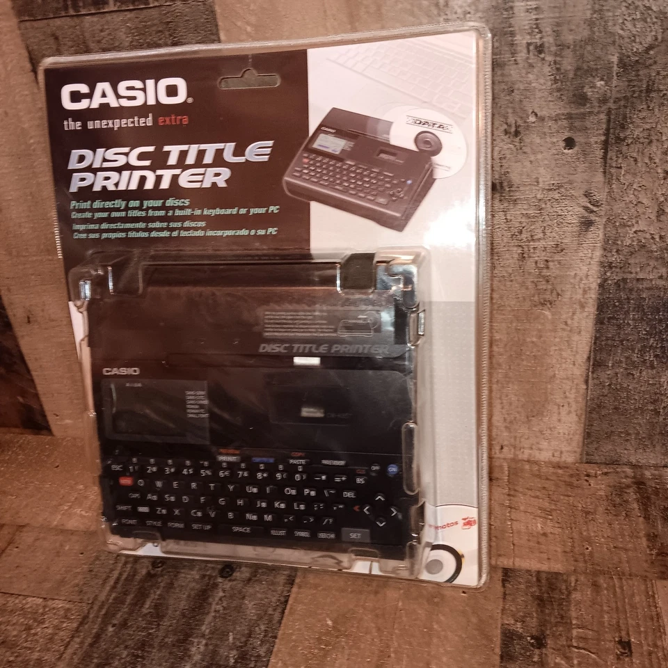 Casio CW-K85 CD/DVD Disk Title Printer Brand New Sealed Please Read CW-K85-L - Image 2 of 4