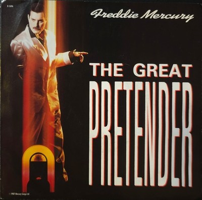 Freddie Mercury - The Great Pretender 45 with Picture Sleeve