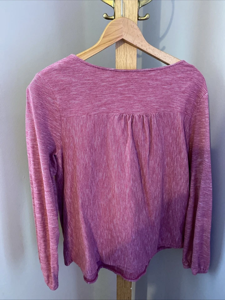 Женская красная рубашка с длинным рукавом Croft & Barrow 2XL повседневная рабочая - Изображение 3 из 4