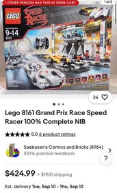 LEGO Racers Grand Prix Race Set 8161 From 2008